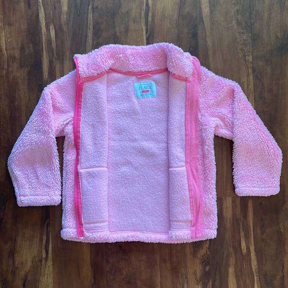 Girls Size 5T The Children’s Place Sherpa Jacket - Picture 2 of 4